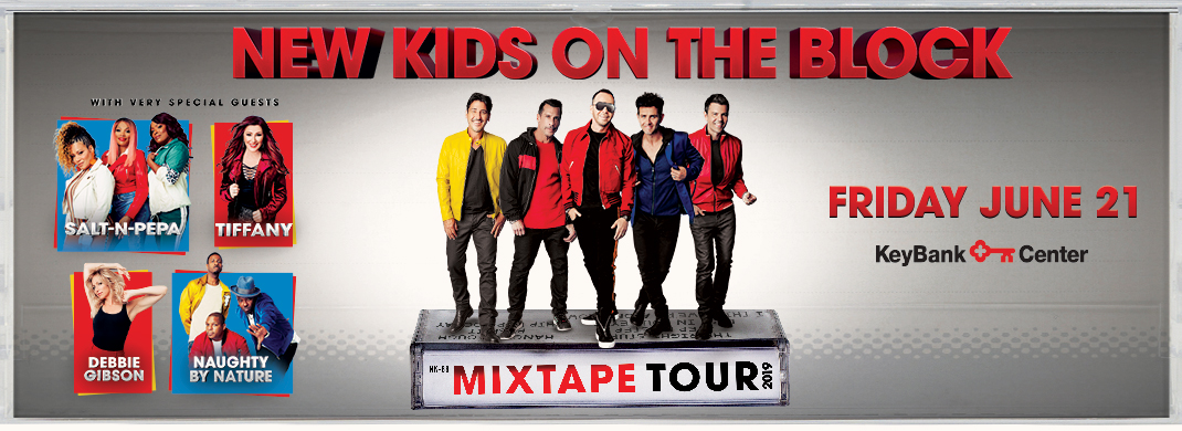 New Kids on the Block - The Mixtape tour poster