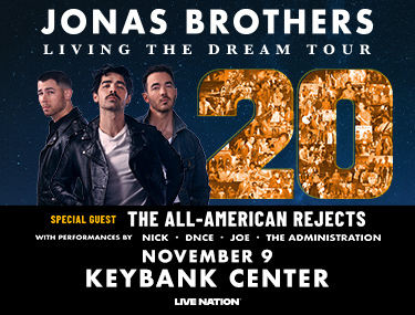 Jonas Brothers: Living The Dream Tour list image