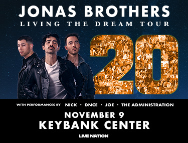 Jonas Brothers: Living The Dream Tour list image