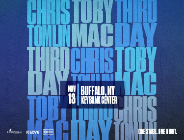 TOBYMAC, Chris Tomlin and Third Day list image
